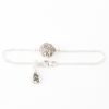 Pulsera Ying Yang Ang Sang Plata y Blanco