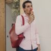 Urban Backpack Rojo - Mochila vegana para ordenador - Imagen 8
