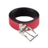 Cinturón Vegano Reverse - Reversible Negro/Rojo