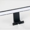 Foco led para espejo de baño 300mm en 6k negro ABS 5W