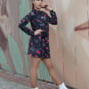 Vestido con estampado "No sigo rebaños"