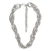Gargantilla plata cadena grande Gloria Mago "Link" triple enlazado 40cm - Imagen 4