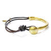 Pulsera cureo zamak dorado Gloria Mago Unic dorado-marrón - Imagen 2