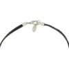 Collar Trípode Gloria Mago plata y piel negra - Imagen 2