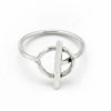 Anillo plata "Plata Única" "Clow" en plata de ley 925 - Imagen 2