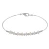Pulsera plata "Plata Única" Space Swcristal cristal Swarovski plata925 - Imagen 5