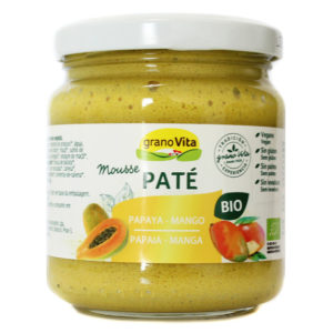 comprar Paté mousse papaya mango BIO 175g
