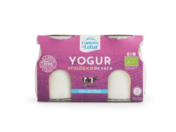 comprar Refrig yogur de vaca BIO sin lactosa 2x125g