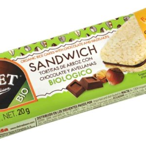 comprar Sandwich arroz cacao avellanas 60gr