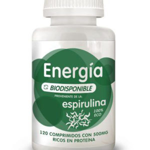 comprar Energia biodisponible espirulina 500 mg 120 comp