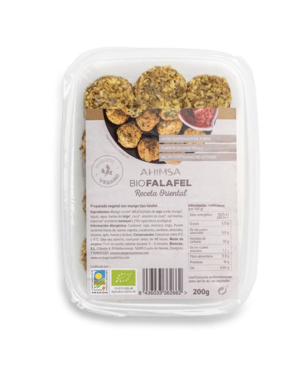 comprar REFRIG FALAFEL BIO RECETA ORIENTAL 200 GR | tienda online eco