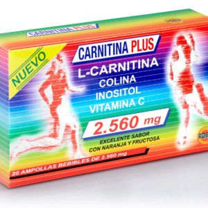 comprar Carnitina plus 20amp 2560mg