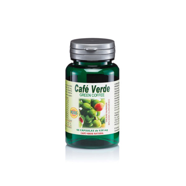 comprar Cafe verde 60 caps. de 630mg robis