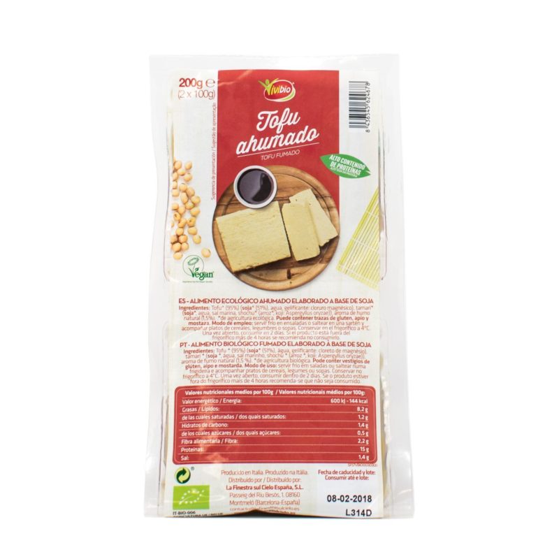 comprar REFRIG TOFU BIO AHUMADO 200GR | tienda online eco
