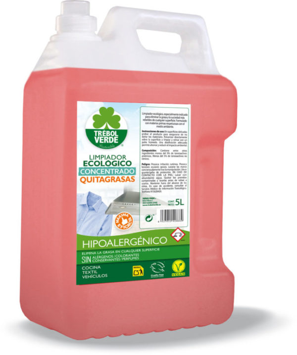 comprar Limpiador quitagrasas ecologico  5 l