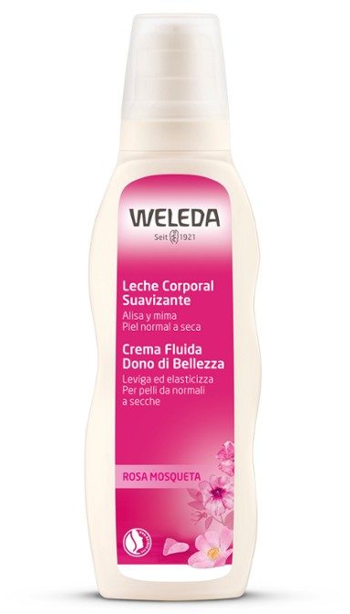 comprar LECHE CORPORAL SUAVIZANTE ROSA MOSQUETA 200ML | tienda online eco