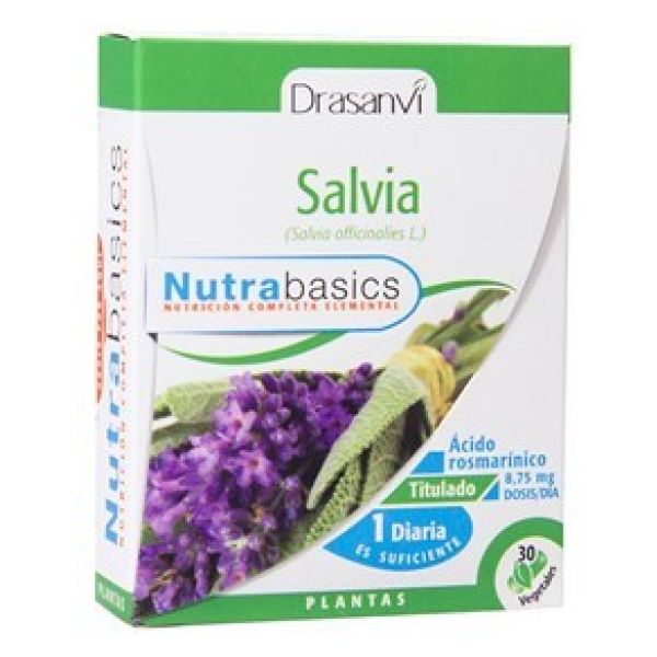 comprar SALVIA 30CAPS NUTRIBASICS DRASANVI | tienda online eco