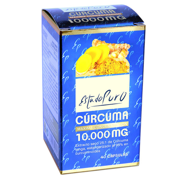 comprar Curcuma 10000 mg  40 Cápsulas estado puro