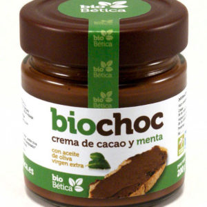 comprar Biochoc crema de cacao menta BIO 200gr cristal