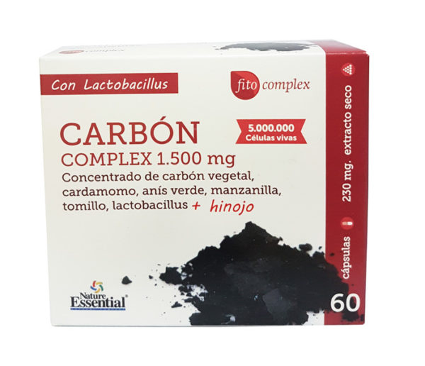 comprar Ne carbon complex 1500mg  60 cap