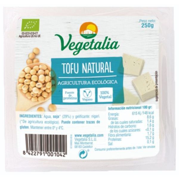 comprar Refrig tofu natural BIO ccpae 250 gr