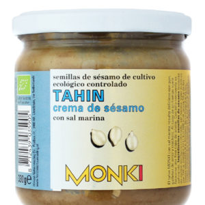 comprar Tahin BIO con sal marina monki 330 gr