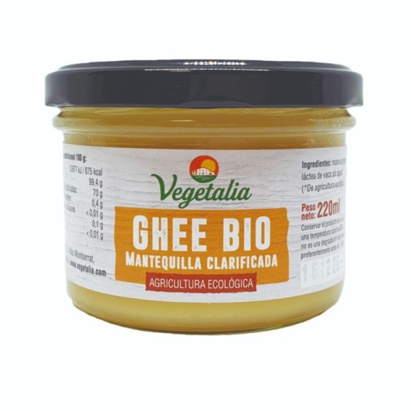 comprar Refrig ghee BIO mantequilla clarificada 220 ml