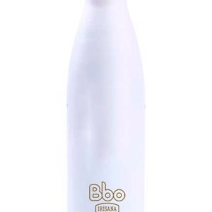 comprar Botella bbo termo acero inoxidable 500ml blanco con mosqueton