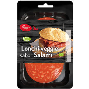 comprar Refrig lonchas veganas sabor salami BIO  100 g - el granero