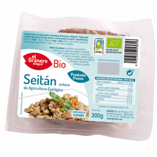 comprar REFRIG SEITAN ENTERO BIO  300 g - El Granero | tienda online eco