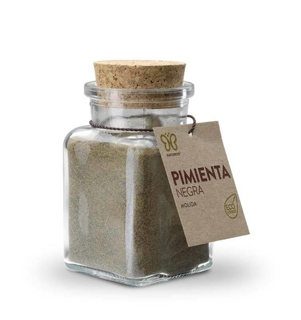 comprar Pimienta negra molida BIO gourmet b.c  90 gr.