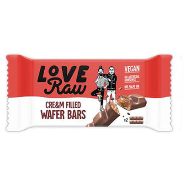 comprar Love raw – vegan barquillos rellenos de crema 2 x 21.5 gr