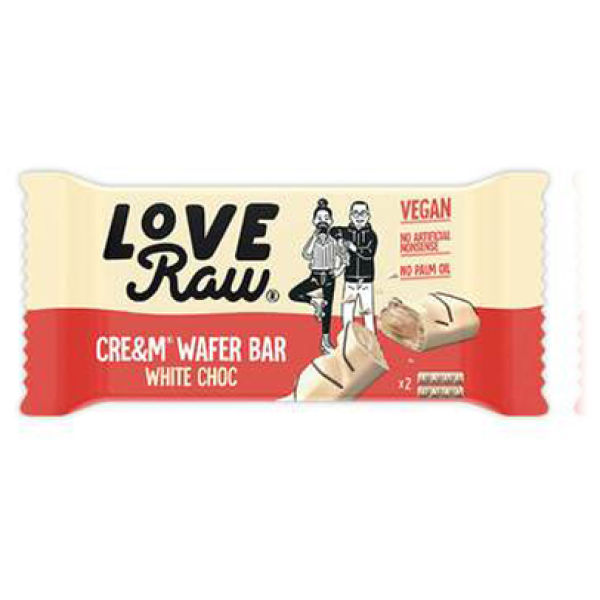 comprar Love raw – vegan barquillos rellenos de chocolate blanco 2x 22.5 gr