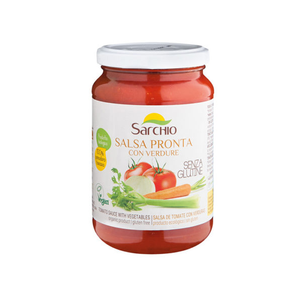 comprar Salsa tomate BIO con verduras 340gr