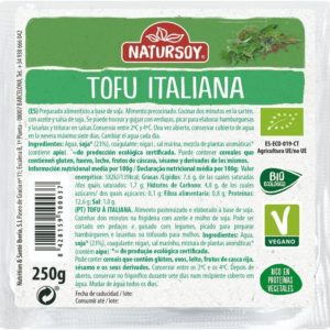comprar Refrig tofu a la italiana natursoy  250 g