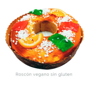 comprar Congelado Roscón de Reyes clásico sin gluten 450g