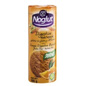 comprar Noglut galleta digestive naranja 195 g