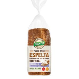 comprar Pan molde trigo espelta integral semillas biocop 400 g