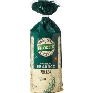 comprar Tortitas arroz sin sal biocop 200 g