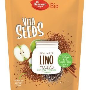 comprar Vitaseeds semillas de lino Chía canela y manzana BIO 200 g