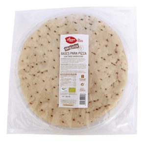 comprar Bases de pizza con trigo sarraceno sin gluten BIO 2 uds. 250 g