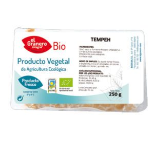 comprar Refrig tempeh de soja BIO  250 g - el granero