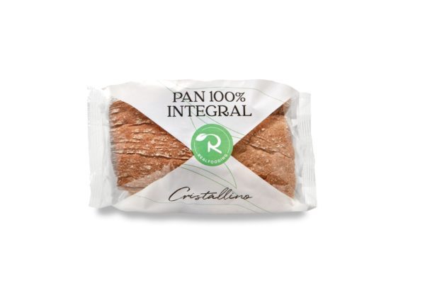 comprar Pan cristalino 100% integral Realfooding 210 g