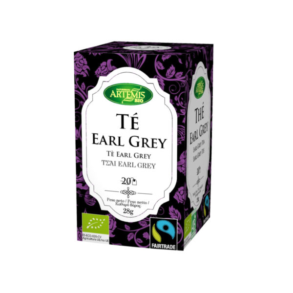 comprar Té earl grey infusión fair trade ECO 28g