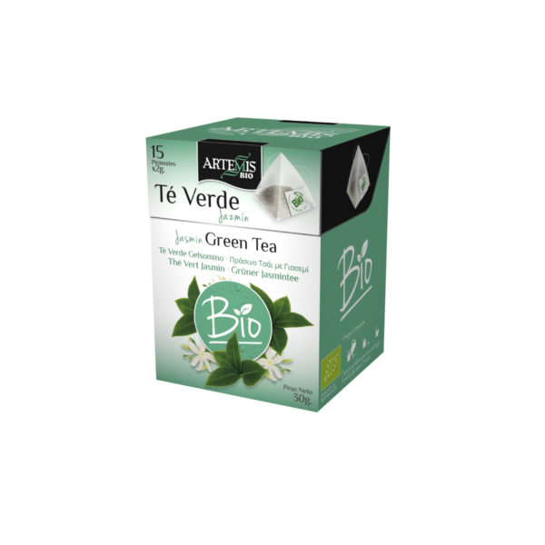 comprar Pirámide infusión té verde jazmin ECO 30g