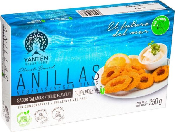 comprar Anillas sabor calamar 250g