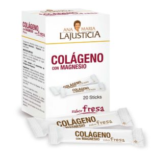 comprar Colageno con magnesio sabor fresa 20stick 5gr