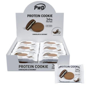 comprar Protein cookie 34% protein chocolate  y  coconut (18 x 30g)