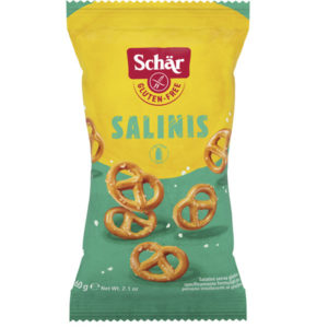 comprar Pretzels con sal salinis 60g Schär