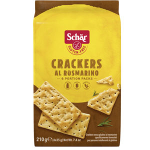 comprar Crackers al rosmarino 210g Schär